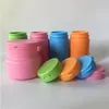 50 pcs 80 g 120 pink green blue orange plastic Tearing pill bottle Flip lid Candy packaging free shipping Jufmi