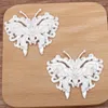 Hair Clips 20 PCS 52 48 MM Metal Butterfly Tiaras Ancient Hairwear Bridal Headwear DIY Jewelry Accessories