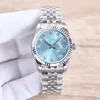 W1_Shop Ladies Watch Watch Command Automatic Mechanical Watches 31 مم من الفولاذ المقاوم للصدأ حزام Diamond Wristwatch Design Montre de Luxe Wristwatches