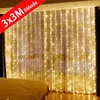 Strings LED Garland Curtain Light