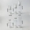 Bouteille à pompe sans air portable, 20x15ml, 30ml, 50ml, 1 oz, récipient cosmétique rechargeable, emballage PP, Iddbs