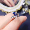 Pierścienie klastra Naturalny czarny pierścień opal 925 Srebrna biżuteria dla kobiet Prezent zaręczynowy Ovel 4 5 mm kamień szlachetny