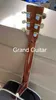 カスタムサンバーストソリッドウッドドレッドノートD-45AAアコースティックギター1個のPCSネック