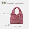 Shoulder Bags Korean Casual Siny Plus Bags For Women Luxury Designer andbags Purses 2023 New In Polyester Versatile Slim Small Carry Wristqwertyui45