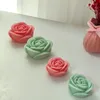 Craft Tools Full Series 3D Flower Candle Silicone mögel Hemlagad handgjorda tvål Gips harts Diy Chocolate Ice Cake Decoration Bakning Molud