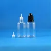 100 Sets/partij 30 ml PET Plastic Druppelflesjes Kindveilige Lange Dunne Tip e Vloeistof Damp Vapt Sap e-vloeistof 30 ml Ffafp Pcouv