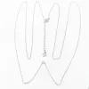 Jewelry 925 sterling silver Fashion Waist Chain Belly Chain Navel Piercing Ring Body Jewellery