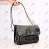 Дизайнерская сумка, сумка почтальона, женская новая сумка через плечо, бродячая сумка, сумка-цепочка, черная кожаная сумка на одно плечо в стиле ретро, сумка-конверт, сумка для подмышек, кошелек, сумка для фотоаппарата с кисточкой