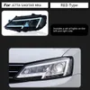 For VW Jetta Sagitar MK6 LED Headlight Assembly 12-18 Head Lamp DRL Daytime Running Light Streamer Turn Signal Auto Parts High Beam