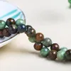Perline Perline di opale verde naturale 6/8/10/12mm Perline di pietra semipreziosa di alta qualità per la creazione di gioielli Fascino fai da te