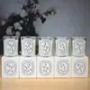 100g35OZ Scented Aromatic Candles Guest Gift Lot Wedding White in Glass Jars Luxury Candle for Home Decor 240122