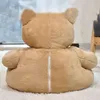 Super Soft Dog Bed Cute Winter Warm Bear Hug Cat Sleeping Mat Semi-stängd valp Kattunge Plush Nest Cushion Dog Soffa Pet Supplies 240123