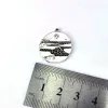 charms 50pcs round sun river waterfall scenic tourism pendant charm for DIY women man Accessories