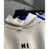 Balencaigalies Streetwear Custom Hoodie Wholesale Men s hoodies tryck unisex vanlig hög kvalitet överdimensionerad ekologisk bomullssilikon casual 3d7w867 rphj