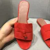 Lp Pianass Summer Charms Slides Embellished Suede Slippers Luxe Sandals Shoes Genuine Leather Open Toe Casual Flats For Women Luxury Designers Factory Footwear