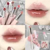 Lip Gloss Cute Jelly Solid Hydrating Mirror Red Brown Lipstick Moisturizing Lips Tint Nature Nude Ink Korean Makeup Cosmetic