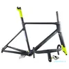 Black Grey T1000 UD V4RS Disc Carbon Road Bike Frames Disk Bicycle Frames Styret Strans av DPD UPS för