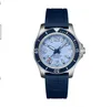U1 Top AAA Super Ocean Механические часы Мужская мода Avenger Автоматические мужские часы Вращающийся безель Superocean с резиновым ремешком Мужские спортивные водонепроницаемые наручные часы N691