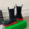 Bottes Nouveau Bas Botteega Venetas Version Botega B Famille 2023 Designer Cheminée Chelsea Grande Botte Épaisse Tube Moyen Haut UYN6