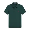 Modedesigner-Herren-Poloshirt, T-Shirt, Sommer, lässig, Stickmuster, reine Baumwolle, Stehkragen, Business-Mode, Schwarz-Weiß-Kragenhemd, S-3XL