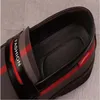 Stilista di moda da uomo di lusso Scarpe casual Cuciture color tartan Sneakers da tennis originali Mocassini antiscivolo con piattaforma 38-44