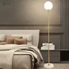 Stehlampen, Stehlampen, moderne Metall-Glanz-LED-Design-Lampen, Wohnzimmer, Heimdekoration, Stehleuchte, Innenbeleuchtung, Schlafzimmer, Loft, Nachttischlampe, YQ240130