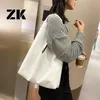 Сумки Hobo Torby, белая большая сумка-шопер для покупок, Bolsos Grandes Bolsas De Compra Sac Cabas для женщин, женские сумки Femme To307t