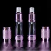 15ml 30ml 50ml Gold Pink Glitter Diamond Airless Vacuum Bottles Luxury Emulsion Lotion Fragrance Perfume Spray Bottle 10pcs/lot Akiit