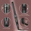 3in1 Hair Curling Iron 3 Interchangeable Barrels and LED Display Professional Rapid Heating Waves Curl Wond Ceramic Styling 240126