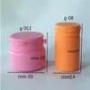 50 pcs 80 g 120 pink green blue orange plastic Tearing pill bottle Flip lid Candy packaging free shipping Jcxua