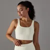 lu Yoga Damen-BH, figurbetont, Tanktop für Damen, Workout, Fitness, ll, BH-Top, Damen, Push-up, nahtlos, Kreuzrücken, Sport-Tankunterwäsche, Laufen, Fitnessstudio, Schwarz, 6621