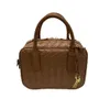 Geweven tas leer 2024 vroege lente nieuwe high-end doos handtas schattige kleine doos tas crossbody tas 240130