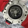 Tourbillon WatchRM Wrist Watch RMwatches Wristwatch Rm60-01 Level 5 Titanium Metal Case Date Month Time Flight Back Jump 50mm