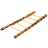 Dinnerware Sets Ornaments Bamboo Ladder For Sashimi Arrangement Wooden Tray Sushi Serving Plate Decoration
