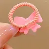 Accessoires pour cheveux 10 pièces 2,5 cm 1 pouce mignon doux bébé tout-petits attaches en caoutchouc bandes élastiques colorées pour enfants filles