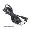 Angolo PC USB maschio a DC 3,5 mm x 1,35 mm cavo di alimentazione con connettore piegato 85DD