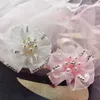 Abbigliamento per cani Velo da sposa per animali domestici Costume da sposa Boutique Strumenti classici di decorazione trasparente Accessori per abiti per animali domestici per cuccioli