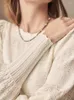 Pulls pour femmes Pull tricoté 2024 Automne Acquard Wave Edge Creux Crochet Slim Fit Casual Pull à manches longues