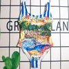 Haftowe bikini Seksowne kobiety projektantki strojów kąpielowych luksusowy bikini jedna cena na letnie wakacje na plaży