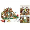 Block 899 st Creative Farm Life Building Model Decoration Puzzle Assembly Toys for Halloween Christmas Giftvaiduryb