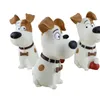 Cofrinho de cachorro fofo, estatuetas, dispensador de resina, banco de moedas, natal, presentes para crianças, caixas de dinheiro, decoração de mesa, cofrinho lj201212255l