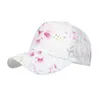 Bola bonés tendência boné de beisebol feminino ajustável laço flor casual chapéu snapback esporte chapéus cruz elástico ao ar livre hiphop