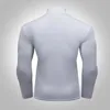 T-shirts pour hommes Cody Lundin Athletic Turtle Neck T-shirt à col roulé à manches longues et à séchage rapide Couche de base élastique active