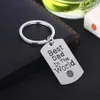 12 Pcs Lot Dad In The World Charm Keychain Family Men Son Daughter Father 'S Day Gift Key Ring Papa Daddy Car Keyring Je3208