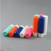 4g Botella de lápiz labial de plástico Tubo de pomada de labios vacío DIY Batom Botellas de crema Colores de caramelo Envío gratis Good Qtys Mmpfb