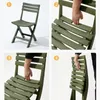 Camp Furniture Flash Sale Light And Comfortable Outdoor Open-air Folding Chair Simple Portable Courtyard Balcony Leisure Back