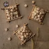 Faisons des perles en bois pour hochets 500 pièces carré en bois de hêtre Alphat anglais lettre perles bébé jouets bricolage fabrication manuelle anneau de dentition en bois 240123