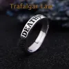 Yüzükler sıcak anime tek parça sınırlı luffy ölüm şapkası trafalgar hukuk portgas d ace 925 STROMS Silver Ring Cosplay Hediyesi S925 Yüzükler