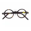 Lunettes unisexes vintage faites à la main, petites lunettes rondes en acétate de 42mm, cul de tortue, à jante complète, -150 -175 -200 -225 -250 -275 -600305O