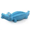 おもちゃ犬声の声のおもちゃ小型および中型のテディ・ポメラニアのペット用品のためのbitersistant lubber crocodile